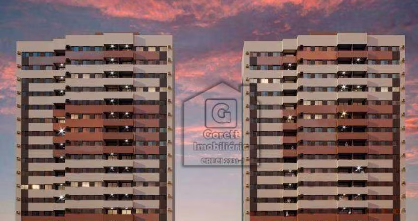 Apartamento com 3 dormitórios à venda, 75 m² por R$ 405.000,00 - Dix-Sept Rosado - Natal/RN