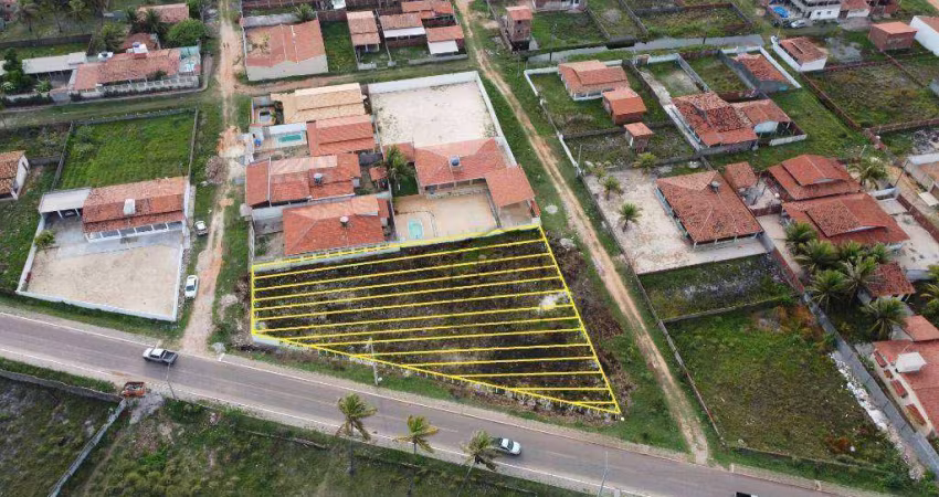Terreno à Venda em Barreta – Localização Privilegiada e Alta Visibilidade - 1265 m² - Nísia Floresta/RN - TE0010