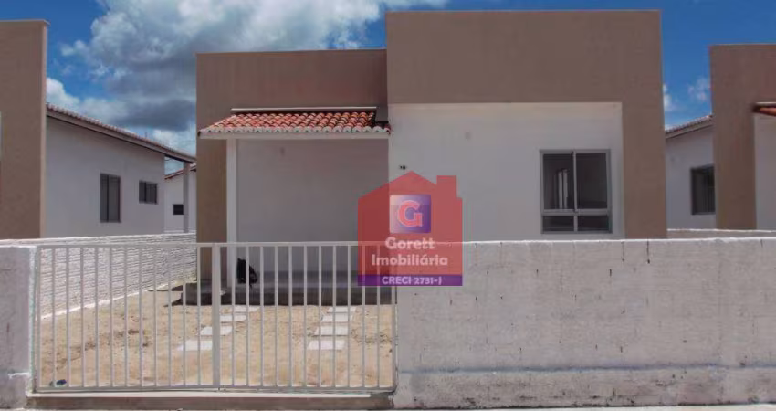 Casa com 2 dormitórios, 70 m² - venda ou aluguel - Japecanga - Macaíba/RN - CA0239