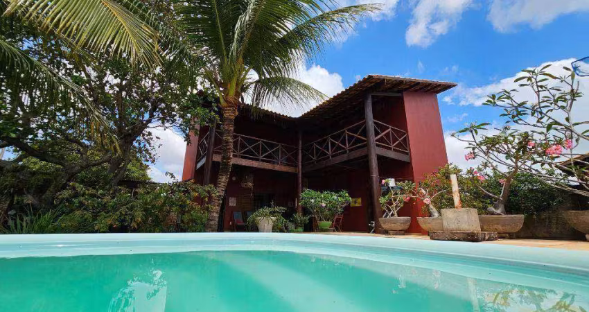 Charme, conforto e sofisticação definem esta incrível casa disponível para venda - Centro - São Miguel do Gostoso/RN - CA0482