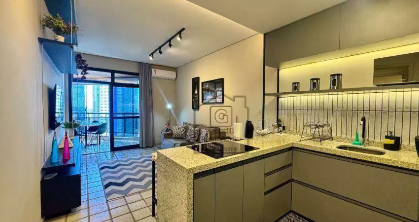 Flat sofisticado e pronto para morar em petrópolis – ideal para quem busca conforto e praticidade - 1 quarto - 55 m² - natal/rn - fl0010