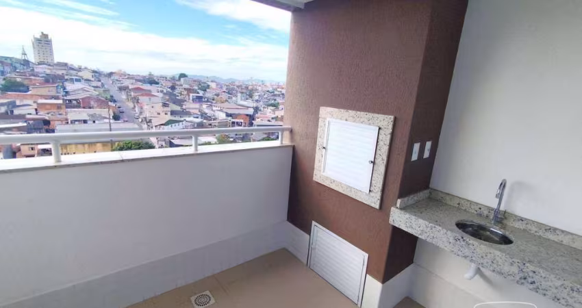 Apartamento com 3 dormitórios para alugar, 93 m² por R$ 4.292,18/mês - Barreiros - São José/SC