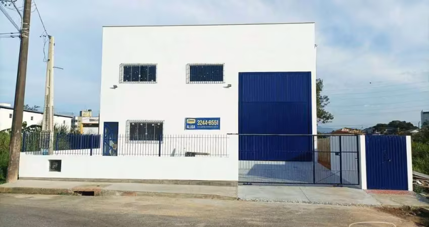 Galpão para alugar, 365 m² por r$ 9.107,00/mês - sertão do maruim - são josé/sc