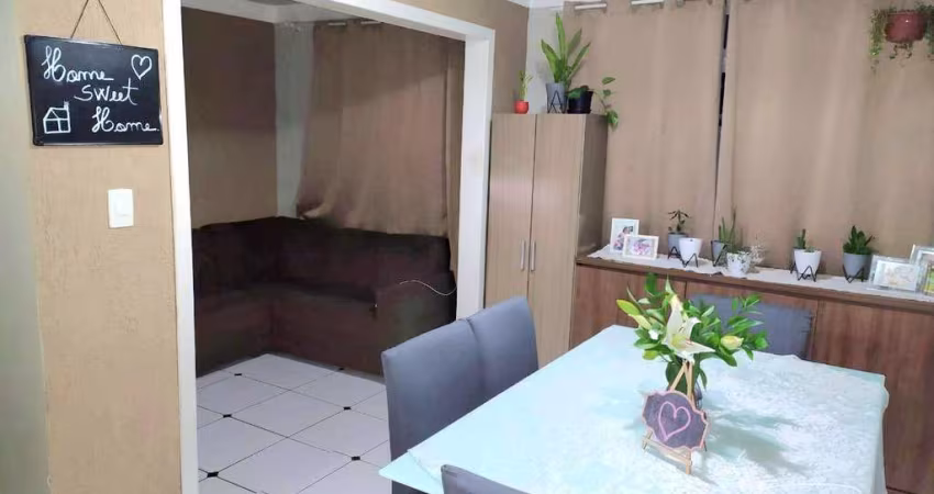 Apartamento com Semi Mobiliado com 3 dormitórios transformados em 2  à venda, 48 m² por R$ 235.000 - Monte Cristo - Florianópolis/SC