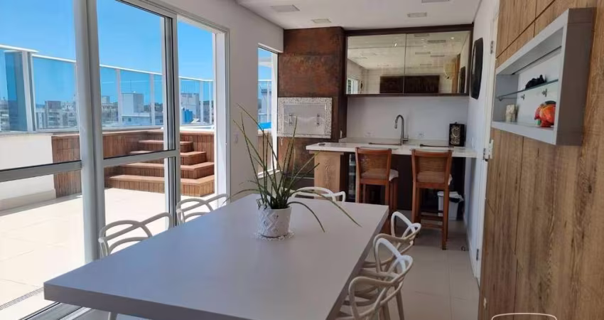 Cobertura com 3 Suítes e terraço com Jacuzzi, vista para o Mar à venda, 151 m² por R$ 2.390.000 - Praia de Palmas - Governador Celso Ramos/SC