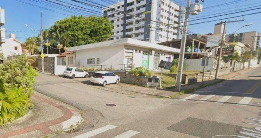 Terreno à venda, 1042 m² com casa e lojas comerciais por r$ 2.800.000 - capoeiras - florianópolis/sc