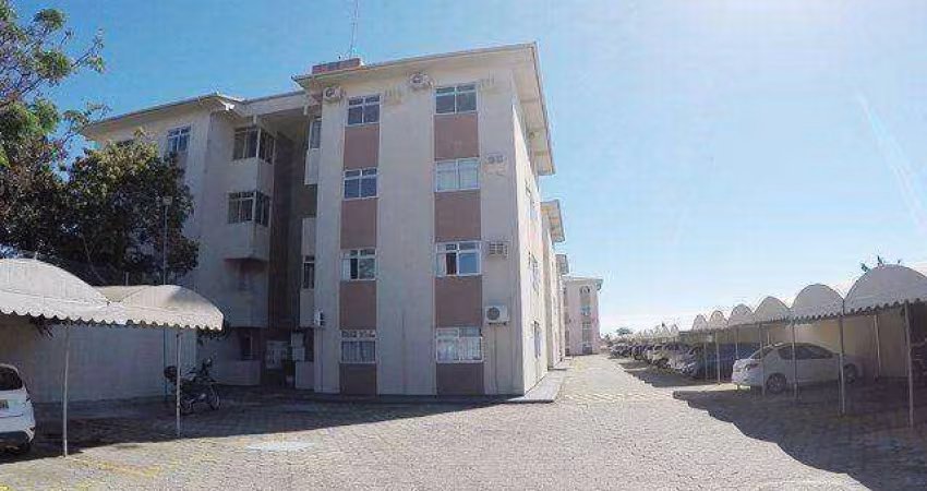 Apartamento com 2 dormitórios para alugar, 58 m² por R$ 2.522,51/mês - Capoeiras - Florianópolis/SC