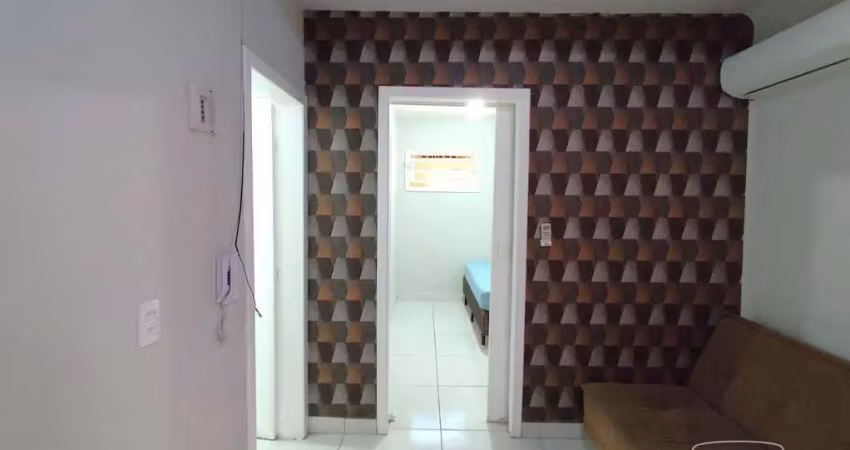Apartamento com 1 dormitório para alugar, 34 m² por r$ 1.835,36/mês - capoeiras - florianópolis/sc
