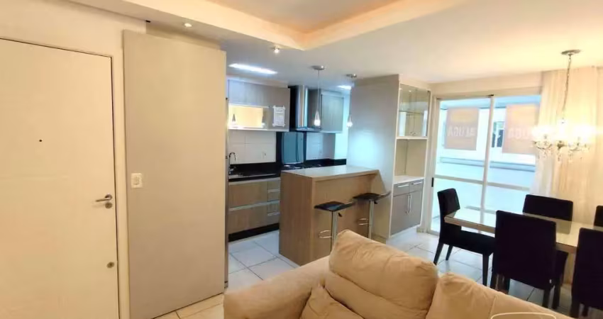Apartamento com 2 dormitórios para alugar, 57 m² por r$ 3.202,65/mês - fazenda santo antônio - são josé/sc