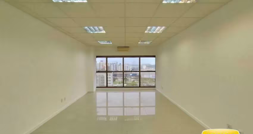 Sala para alugar, 33 m² por r$ 2.262,17/mês - barreiros - são josé/sc