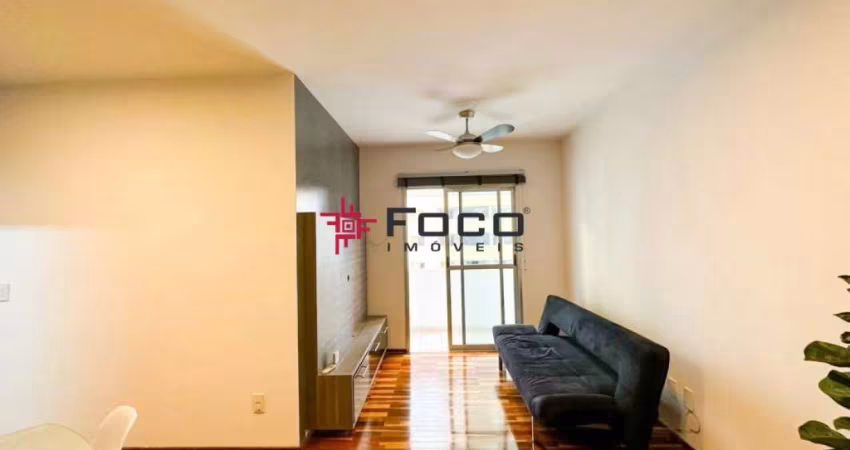 Apartamento Mobiliado / Ed. Enseada / 2 Dormitórios / 1 suíte / 1 vaga / 74m² / Jd. Aquárius