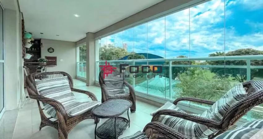 Apartamento - edifício belvedere - jardim das colinas -  4 dormitórios, varanda gourmet - 190m²
