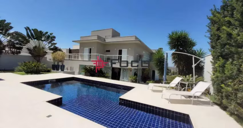 Casa em condomínio com 4 suítes, à venda em  reserva do paratehy - são josé dos campos - sp