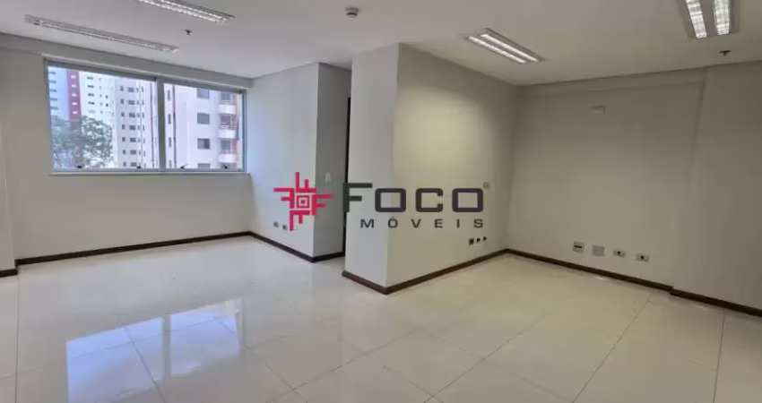 Sala comercial com 37m² para locação no jardim aquarius