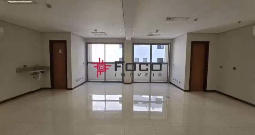 Sala comercial com 58m² para locação no jardim aquarius