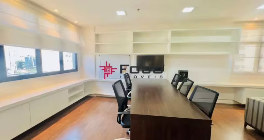 Sala comercial mobiliada/edifício prime offices/ 54m²/jardim aquárius/ são josé dos campos