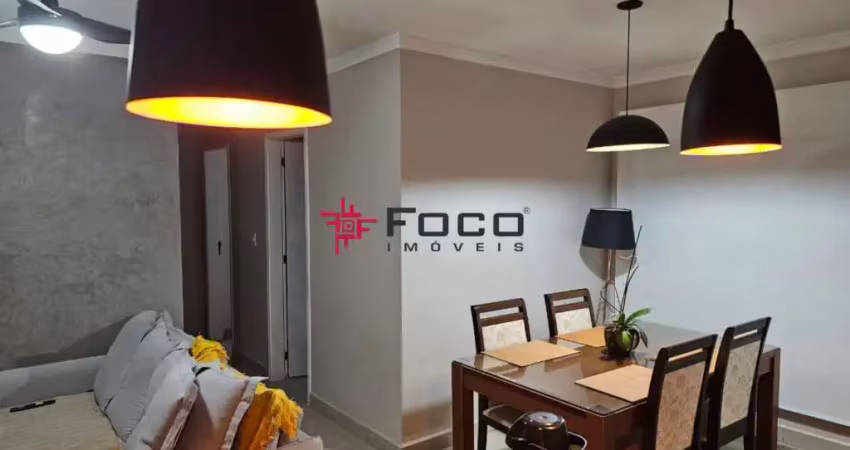 Apartamento - ed. jangada - vila industrial -  3 dormitórios -1 suíte - 65m².
