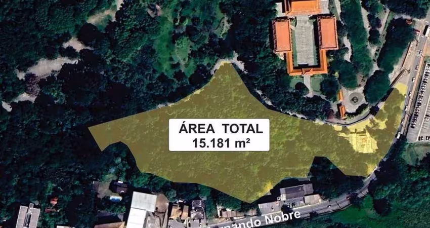 Área (ZUM) 15.181m² - Est F. Nobre (Km 29 R. Tavares, vizinha Templo Zu Lai