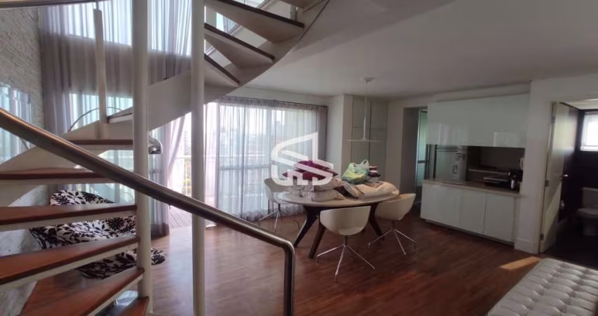 Apartamento com 1 dormitório para alugar, 104 m² por R$ 16.231,18/mês - Moema - São Paulo/SP