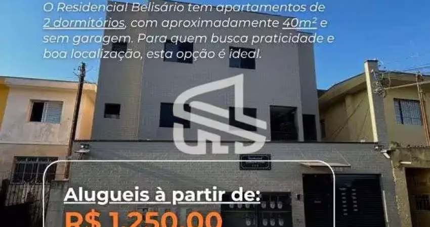 Apartamento para locacao sendo 2 dormitorios com alugueis a partir r$ 1250,00 + encargos rua belisario pena, vila maria alta