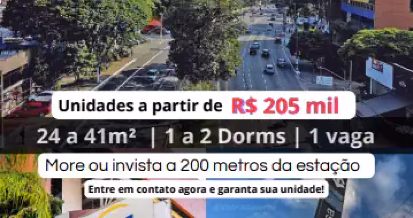 Breve lançamento / studio 24 a 41m² - 1 dorm - parada inglesa zn