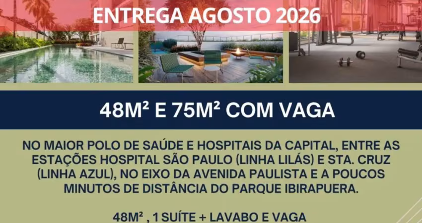 Apartamento à venda na Rua Doutor Diogo de Faria, Vila Clementino, São Paulo