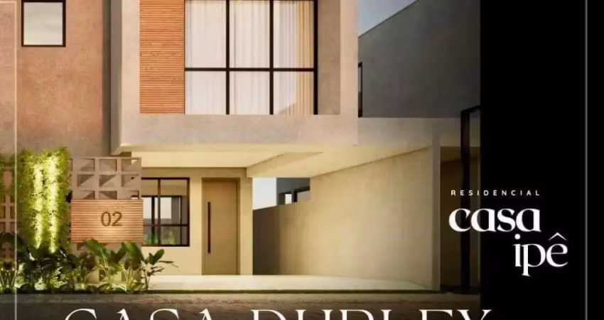 Lançamento: casas duplex no residencial casa ipê, três quartos - 110 m2 - r$553.000,00 -  whatsapp:84 9.9145.9638