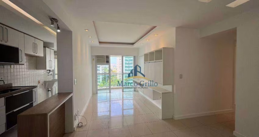 Apartamento com 2 quartos e 68 m², para locação por R$ 3.800,00 + taxas - Barra da Tijuca - Rio de Janeiro/RJ
