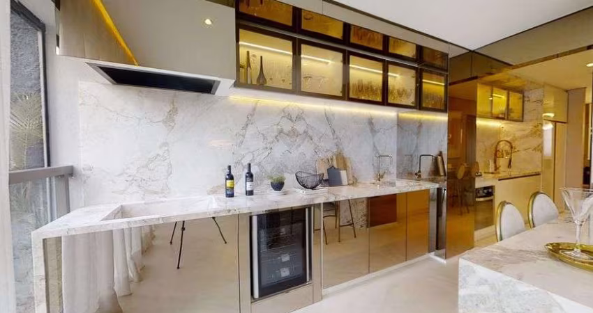 Apartamento para venda com 108 m² - 3 suítes e 2 vagas - Chácara Santo Antônio - São Paulo - SP