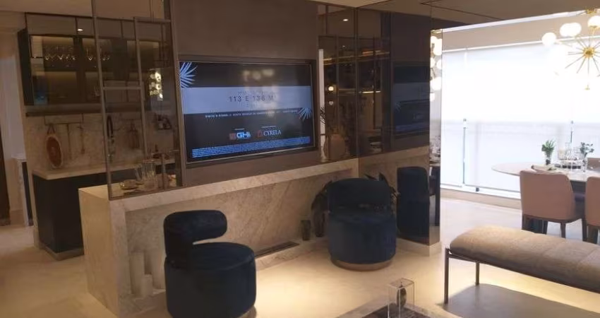 Apartamento para venda possui 137m² - 3 suítes, 2 vagas - Chácara Sto. Antônio - - São Paulo - SP