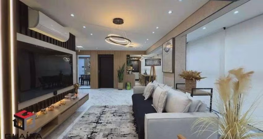 Imóvel para venda possui 132 metros quadrados com 3 quartos em Jardim - Santo André - SP