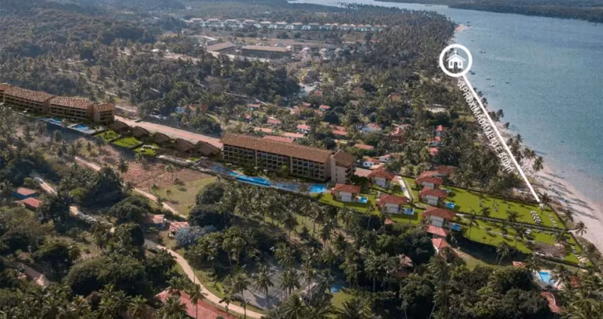 Flat em resort na beira mar da praia dos carneiros | carneiros atlântico