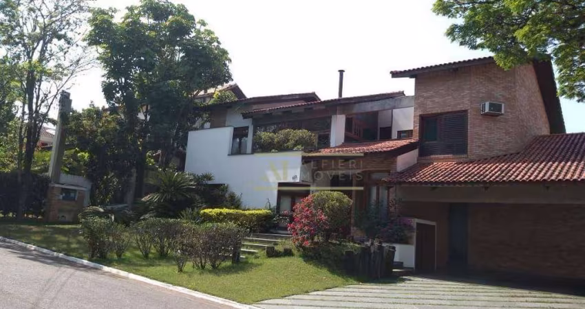 Casa com 3 dormitórios à venda, 450 m² por R$ 3.850.000,00 - Alphaville Residencial 5 - Santana de Parnaíba/SP