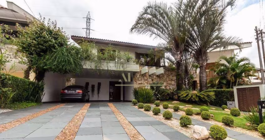 Casa com 4 dormitórios à venda, 400 m² por R$ 3.200.000,00 - Alphaville Residencial 5 - Santana de Parnaíba/SP