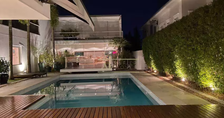 Tambore 3 - casa com 5 dormitórios à venda, 1000 m² por r$ 17.800.000 - tamboré 03 - santana de parnaíba/sp