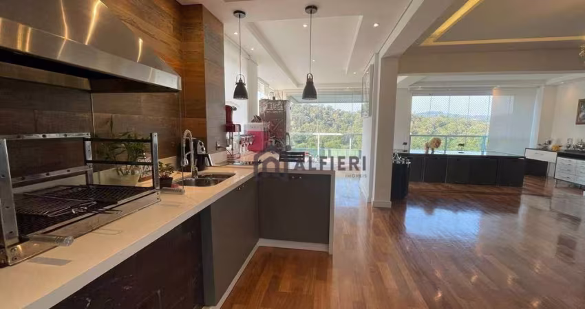 Penthouse com 5 dormitórios, 367 m² - venda por R$ 4.500.000,00 ou aluguel por R$ 28.600,00/mês - Edifício Penthouses - Santana de Parnaíba/SP