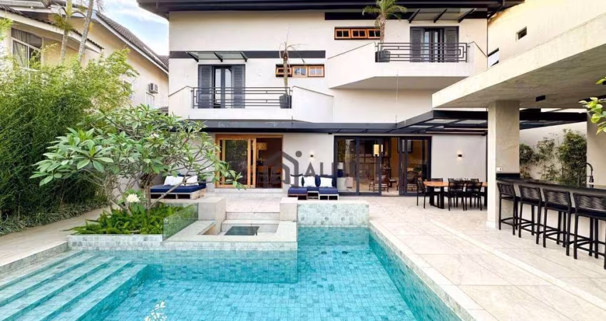 Casa com 4 dormitórios à venda, 385 m² por R$ 4.500.000,00 - Alphaville Residencial 10 - Santana de Parnaíba/SP
