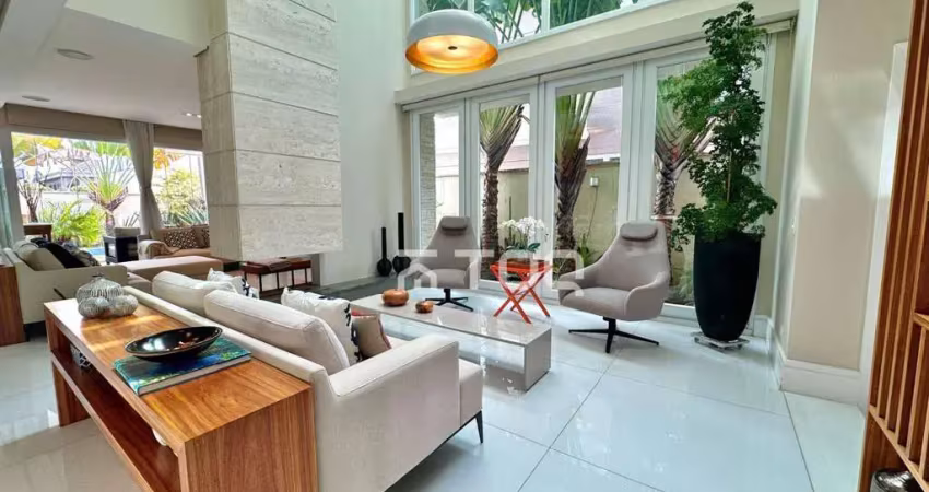 Casa com 4 dormitórios à venda, 400 m² por r$ 5.800.000,00 - tamboré 11 - santana de parnaíba/sp
