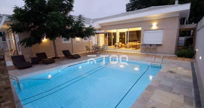 Casa com 5 dormitórios à venda, 560 m² por r$ 4.500.000,00 - alphaville 3 - santana de parnaíba/sp