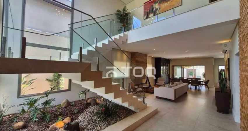 Casa com 5 dormitórios à venda, 407 m² por r$ 7.500.000,00 - burle marx - santana de parnaíba/sp