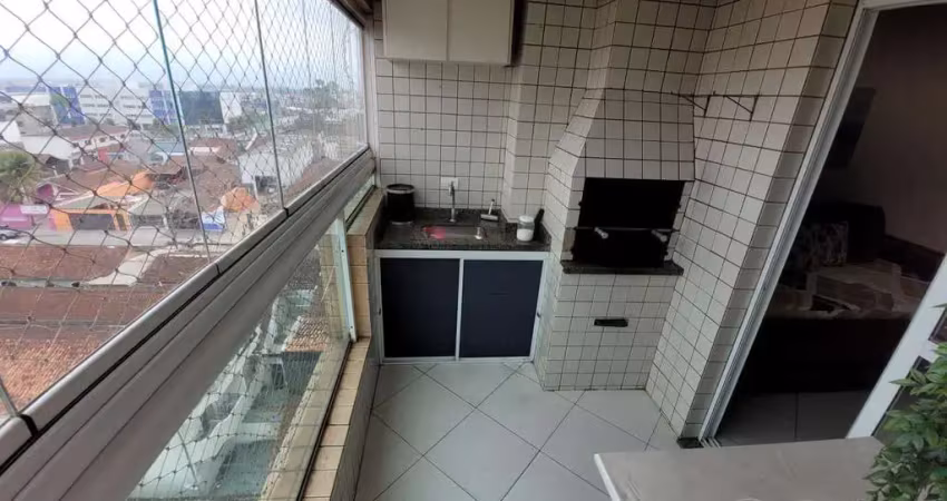 Apartamento para venda em praia grande, aviação, 1 dormitório, 1 banheiro, 1 vaga