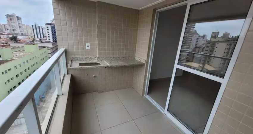Apartamento para locação em praia grande, guilhermina, 2 dormitórios, 1 suíte, 2 banheiros, 1 vaga