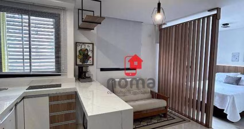 Lindo studio totalmente mobiliado no centro de Curitiba!
