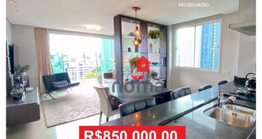 Cobertura com 1 dormitório à venda, 92 m² por R$ 850.000,00 - Bigorrilho - Curitiba/PR