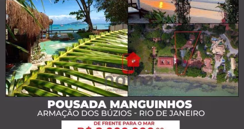 Pousada com 6 dormitórios à venda, 350 m² por R$ 8.000.000,00 - Manguinhos - Armação dos Búzios/RJ