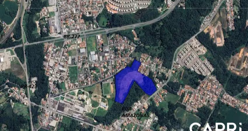 Terreno à venda na Porcelana, 621, Vila Itaqui, Campo Largo