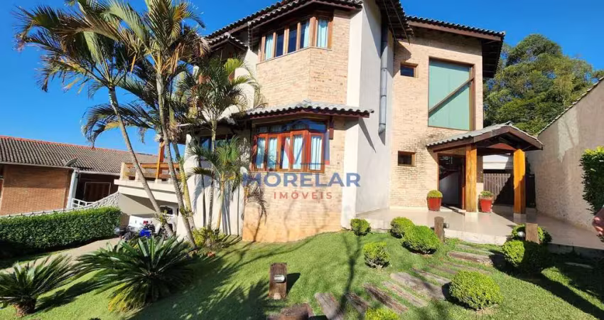 Lago do imperador - casa de alto padrão com 4 suítes à venda, 700 m² - serra da cantareira - mairiporã/sp