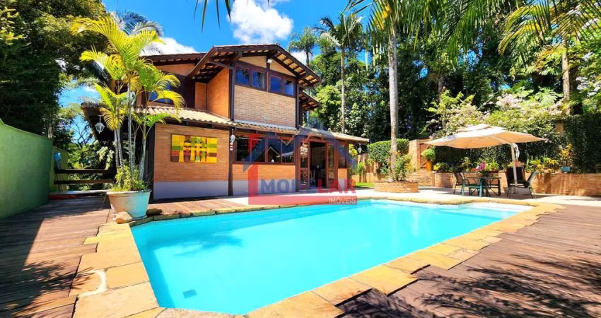 Casa Serrana com 4 quartos à venda, 280m² - Serra da Cantareira - Mairiporã/SP