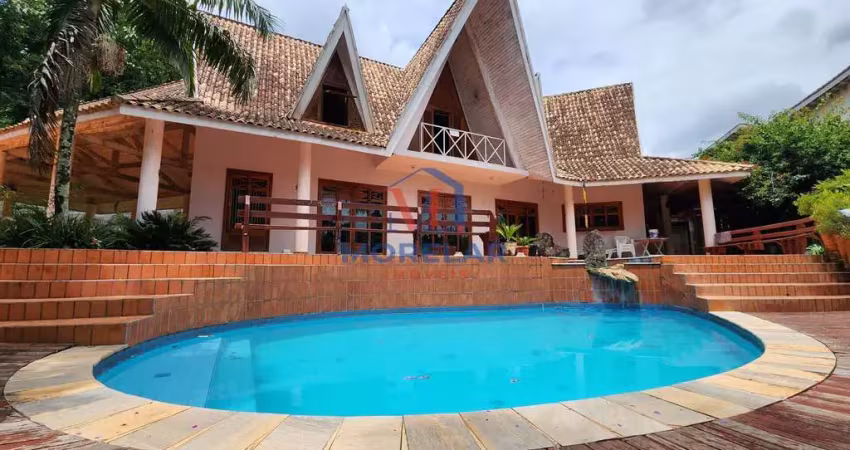 Gleba 2 - casa em condomínio com 4 quartos à venda, 512m² condomínio com acesso à represa - serra da cantareira - mairiporã/sp