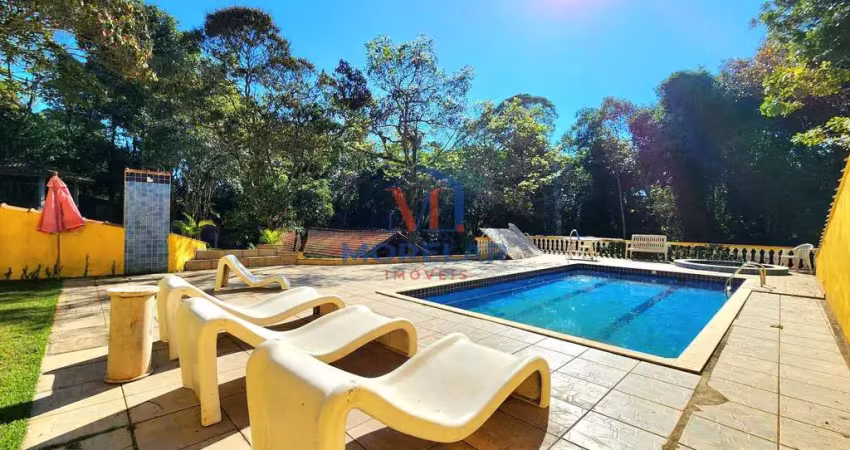 Chácara com 4 quartos à venda, 450m² - pirucaia - mairiporã/sp